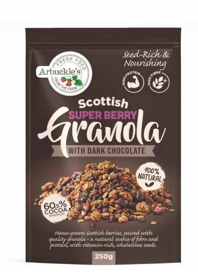 Super Berry Granola with Dark Chocolate