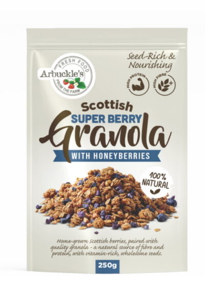 Super Berry Granola with Honeyberries