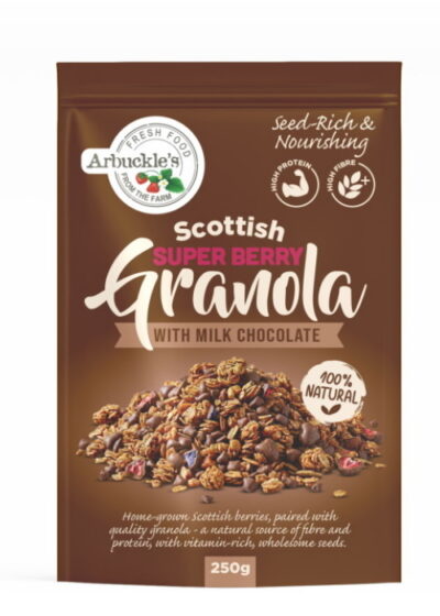 Super Berry Granola with Milk Chocolate